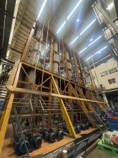 4-effect TVR evaporator for instant coffee production